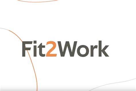 fit2work website.